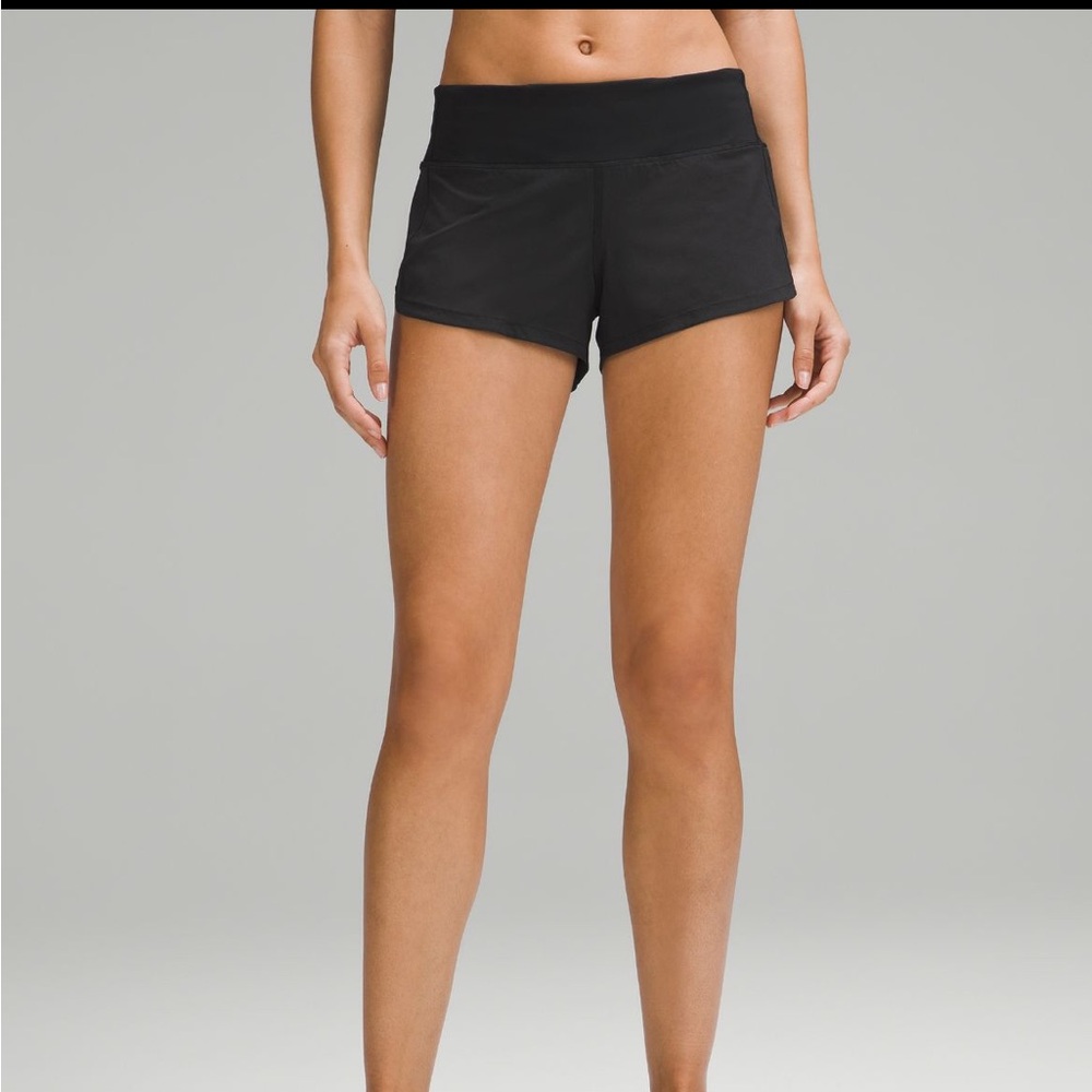 Lululemon Speed Up Low Rise 2.5 Inch Shorts